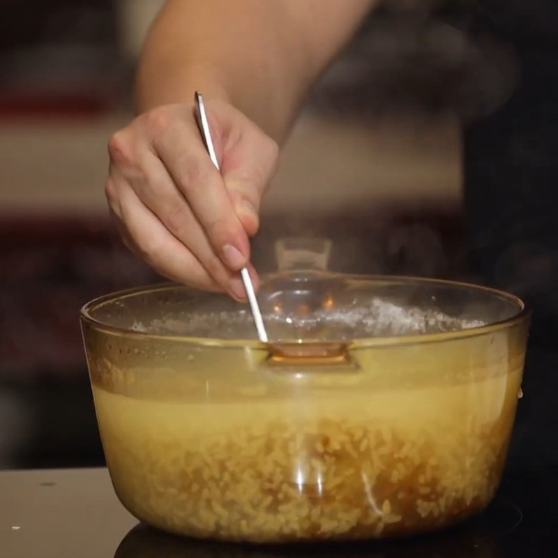 Bước 3 Nấu chè gạo nếp gừng Chè gạo nếp gừng