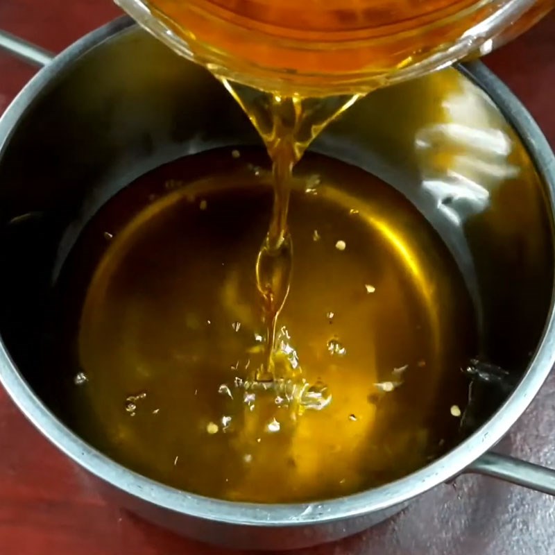 Bước 5 Nấu lại nước ngâm để bảo quản lâu hơn Đu đủ ngâm nước mắm