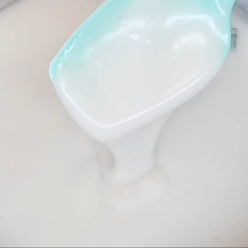 Bước 6 Nấu nước cốt dừa Chè cùi bưởi