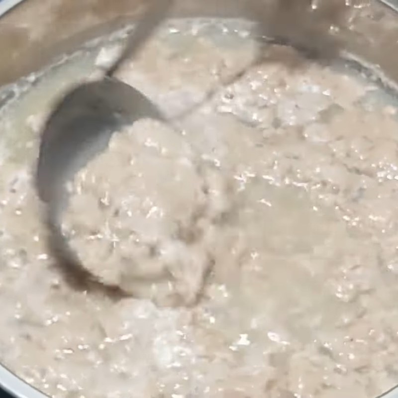 Bước 3 Nấu nước cua và vớt riêu cua Lẩu cua đồng miền Nam