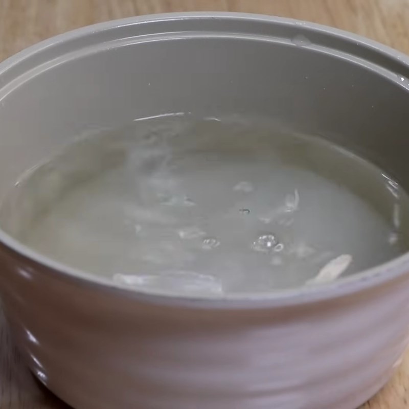 Bước 1 Nấu nước giấm ngâm đồ chua Đồ chua ăn cơm tấm