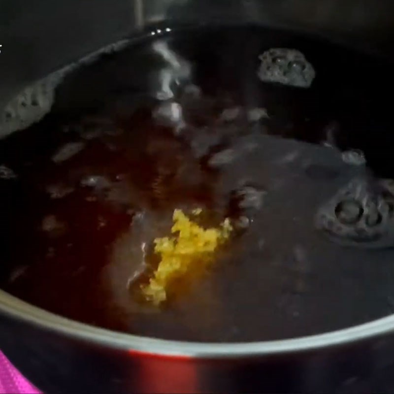 Bước 3 Nấu nước mắm đường chua ngọt Đu đủ ngâm nước mắm