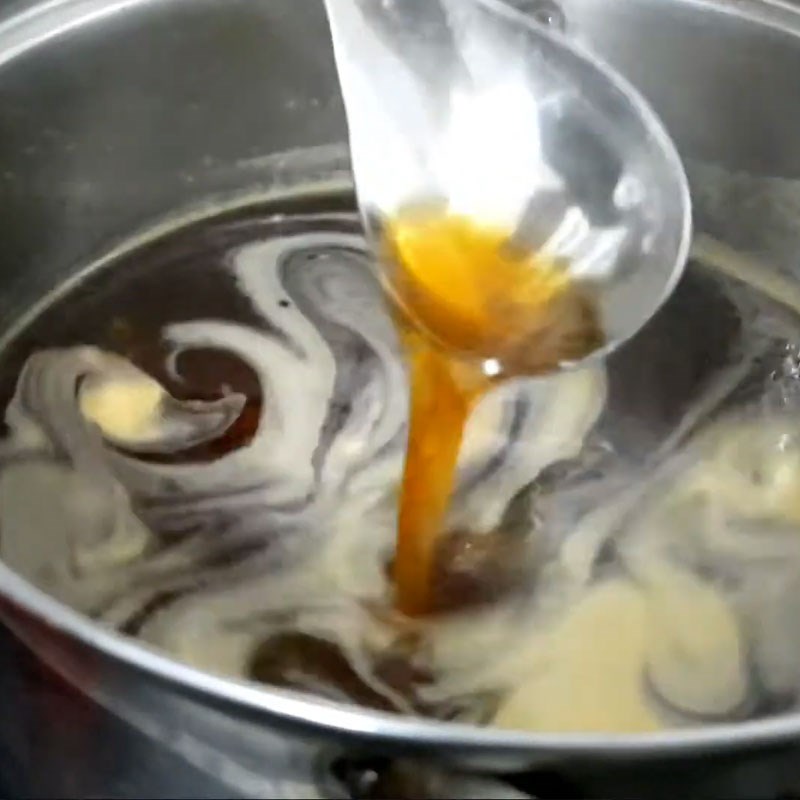 Bước 3 Nấu nước mắm đường chua ngọt Đu đủ ngâm nước mắm