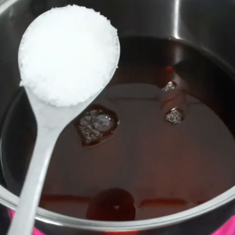 Bước 3 Nấu nước mắm đường chua ngọt Đu đủ ngâm nước mắm