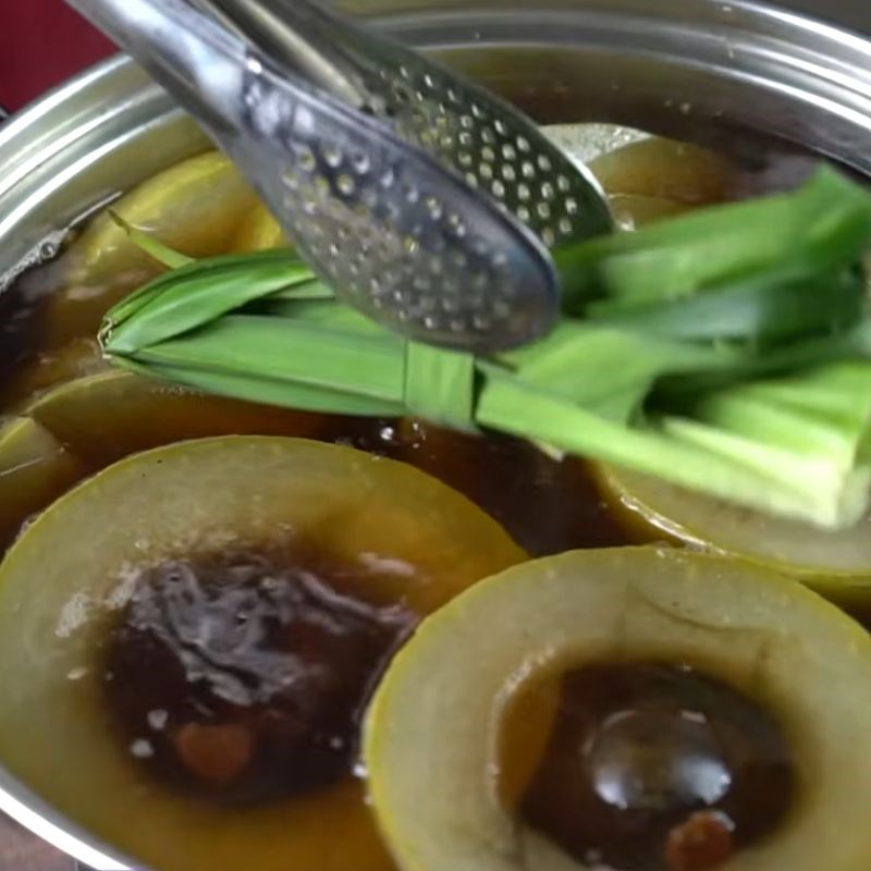 Bước 4 Nấu trà bí đao thanh lọc cơ thể Trà bí đao tươi