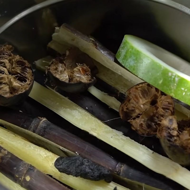 Bước 4 Nấu trà bí đao thanh lọc cơ thể Trà bí đao tươi