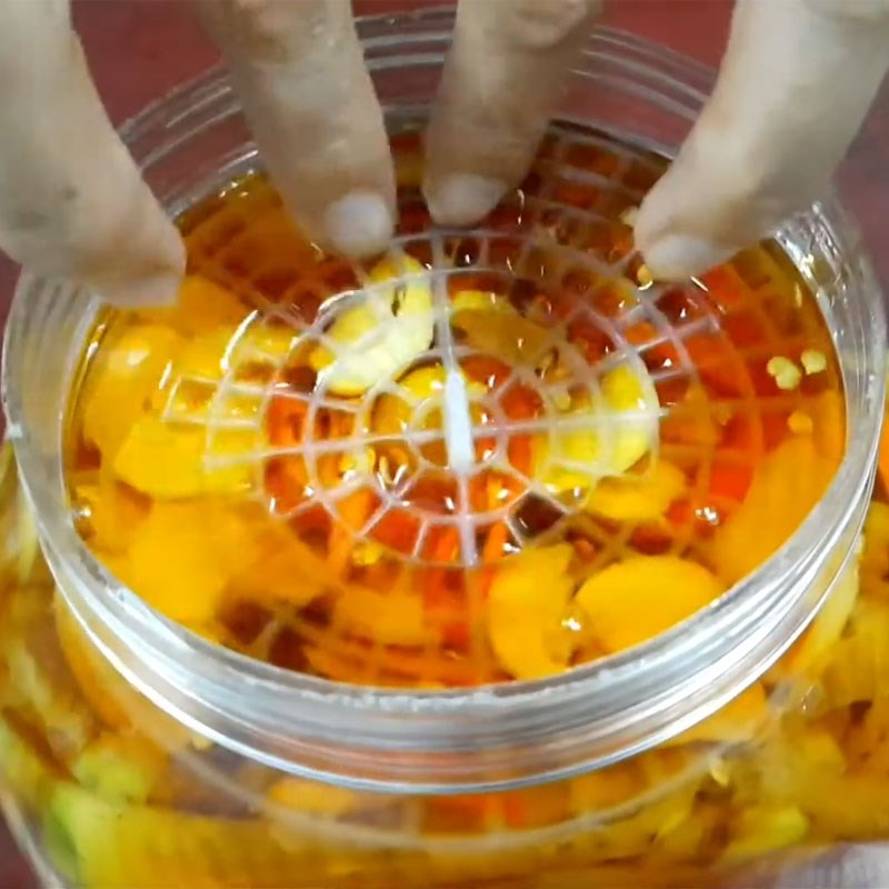 Bước 4 Ngâm đu đủ với nước mắm đường Đu đủ ngâm nước mắm