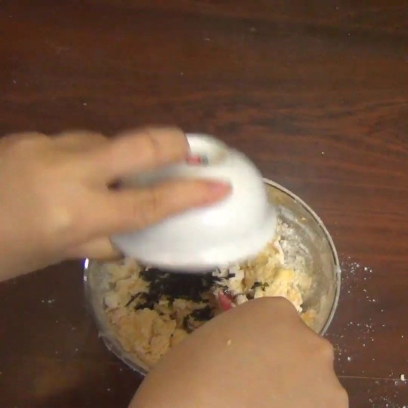 Bước 3 Nhào và ủ bột bánh quy bánh quy bằng nồi chiên không dầu