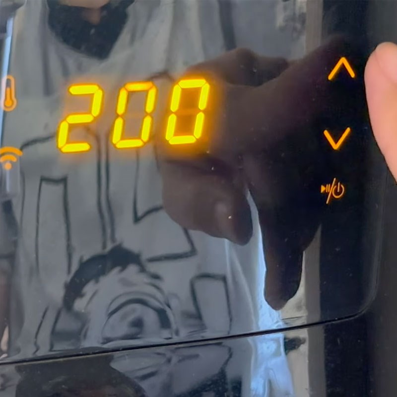 Bước 4 Nướng bánh mì bơ sữa bằng nồi chiên không dầu bánh mì nướng bơ sữa