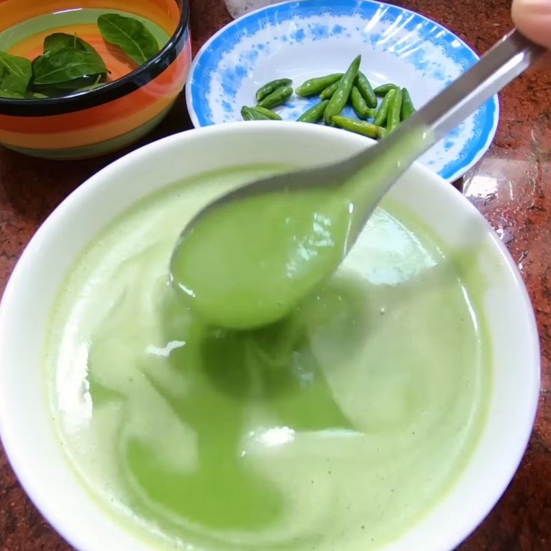 Bước 4 Thành phẩm Muối ớt xanh chấm gà