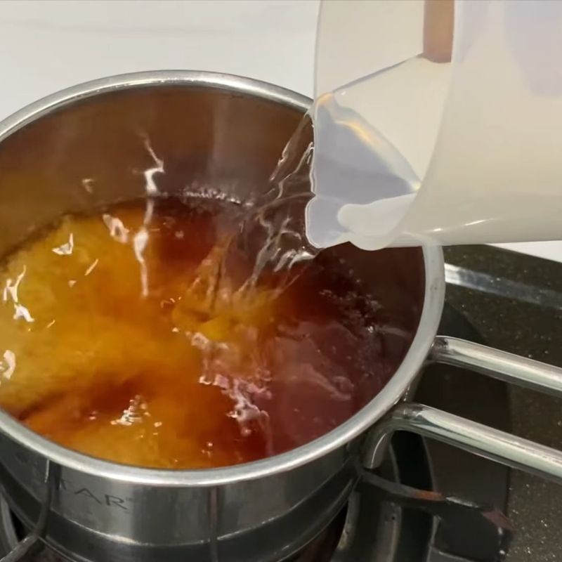 Bước 1 Pha chế nước cốt chấm bánh xèo Nước mắm ăn bánh xèo miền Tây