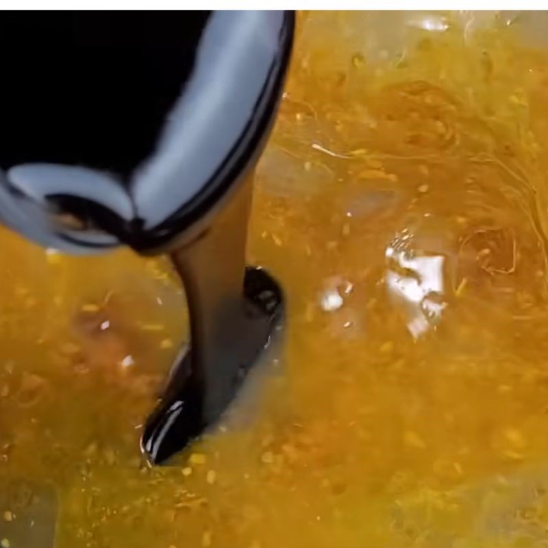 Bước 2 Pha chế nước sốt miến trộn đậm đà Nước sốt miến trộn Hàn Quốc