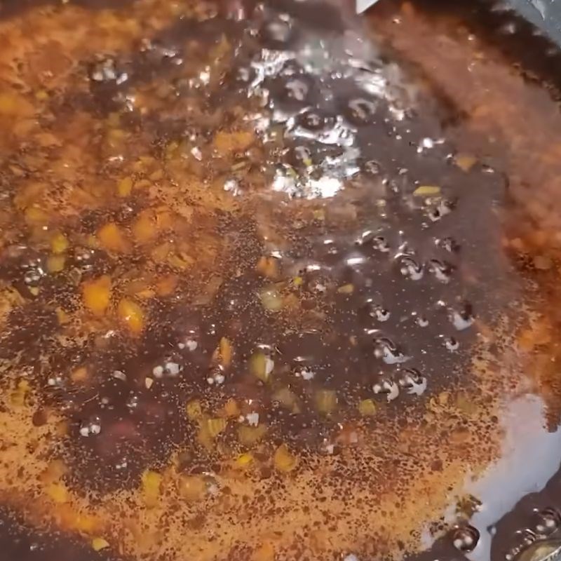 Bước 2 Pha chế nước sốt miến trộn đậm đà Nước sốt miến trộn Hàn Quốc