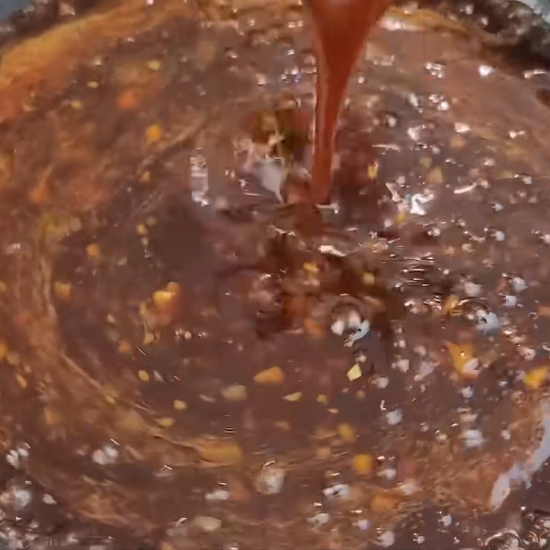 Bước 2 Pha chế nước sốt miến trộn đậm đà Nước sốt miến trộn Hàn Quốc