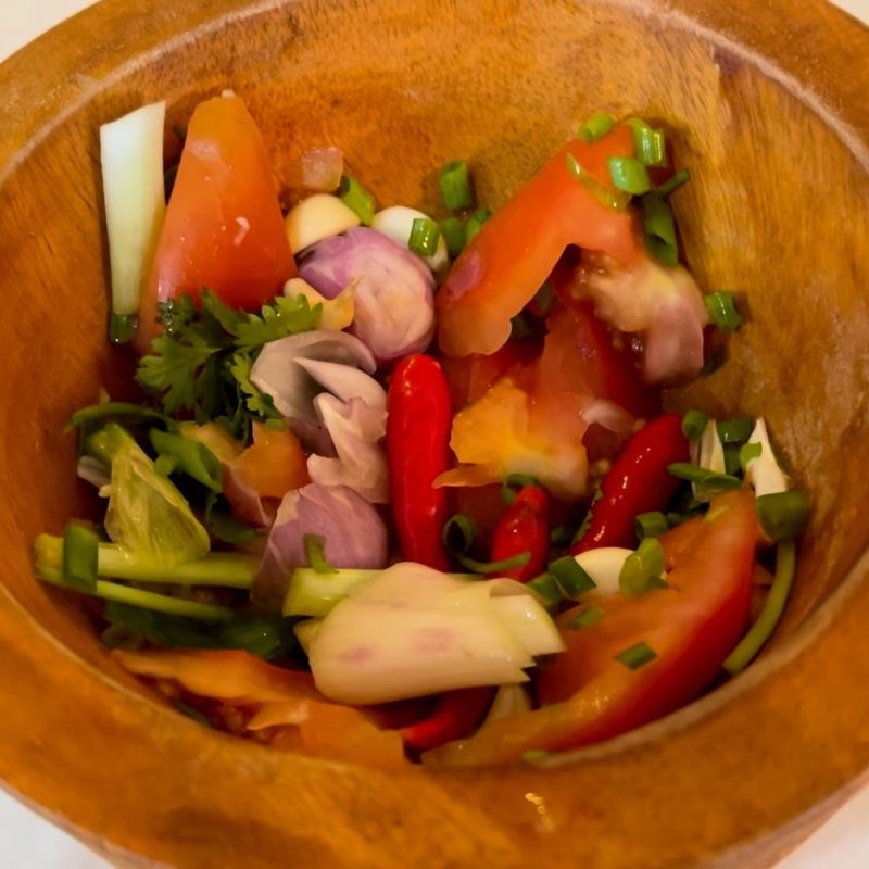 Bước 2 Pha chế nước sốt Thái chua cay đậm đà Tré trộn