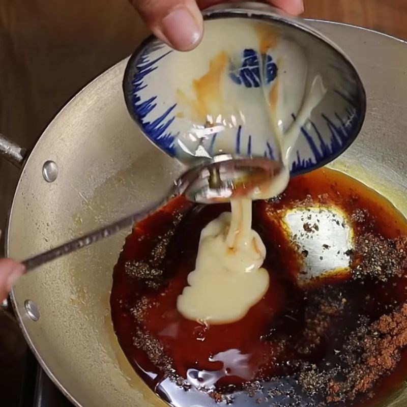 Bước 2 Pha công thức sốt ướp thịt nướng đơn giản Ướp thịt nướng đơn giản