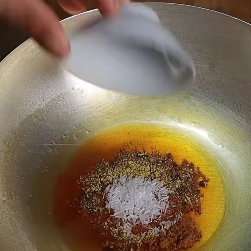 Bước 2 Pha công thức sốt ướp thịt nướng đơn giản Ướp thịt nướng đơn giản