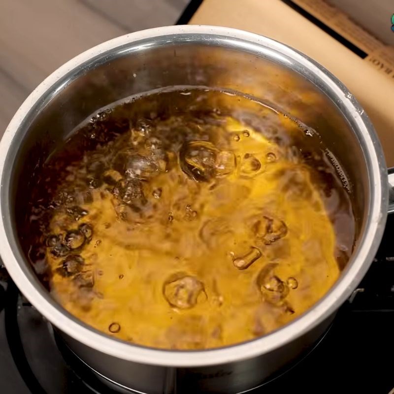 Bước 5 Pha nước mắm chua ngọt Bún trộn thịt nướng