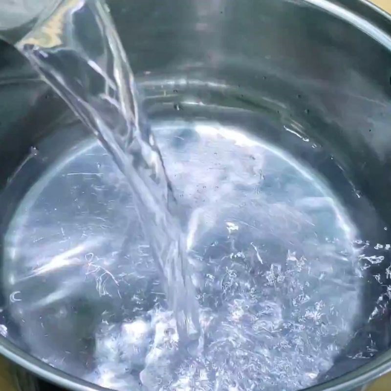 Bước 2 Pha trộn bột rau câu Thạch nha đam