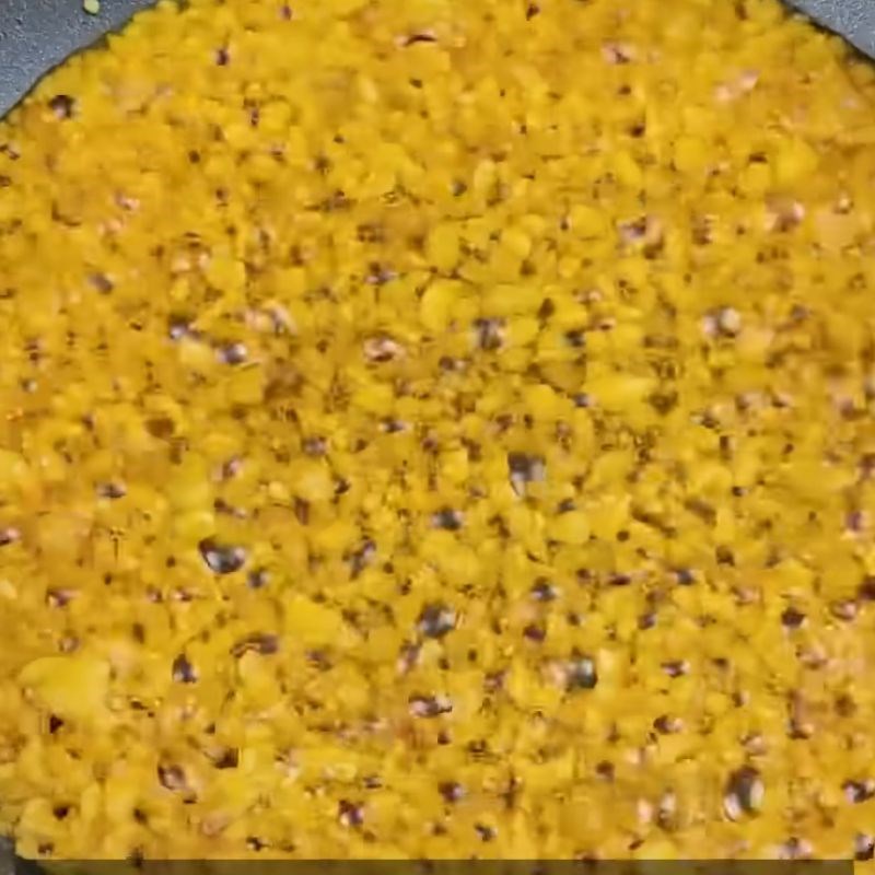 Bước 1 Phi thơm hành tỏi Nước sốt miến trộn Hàn Quốc