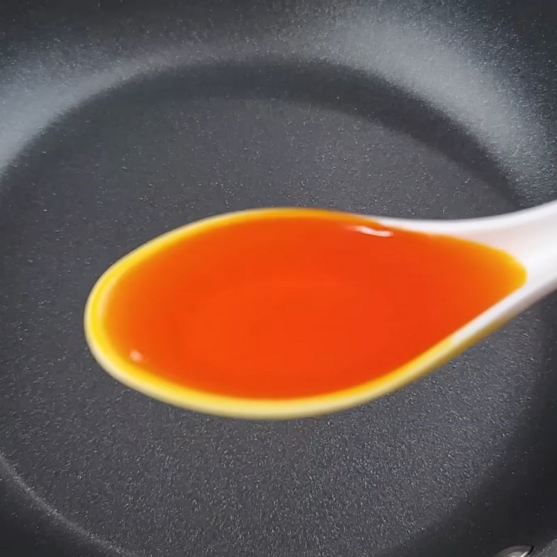 Bước 1 Phi thơm hành tỏi Nước sốt miến trộn Hàn Quốc