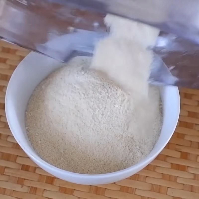 Bước 5 Rang và xay thính gạo làm nem chạo thính Nem chạo Ninh Bình