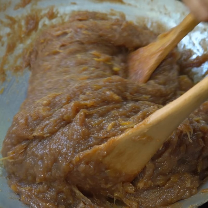 Bước 4 Sên kẹo chuối tươi với nước cốt dừa Kẹo chuối tươi