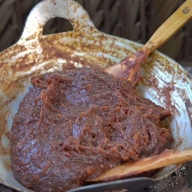 Bước 4 Sên kẹo chuối tươi với nước cốt dừa Kẹo chuối tươi