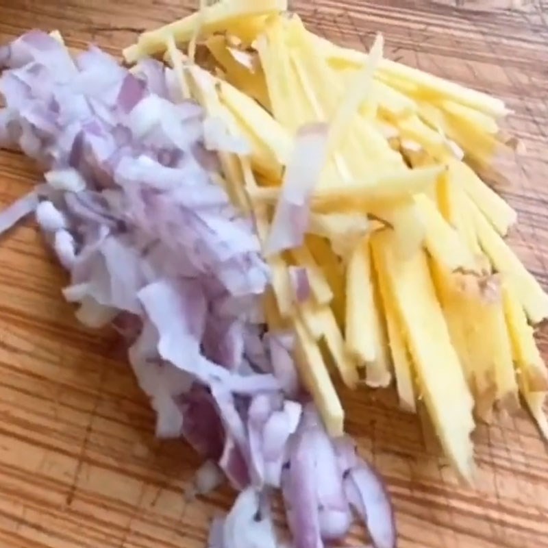 Bước 1 Sơ chế cá hồi và khử mùi tanh cháo cá hồi không tanh