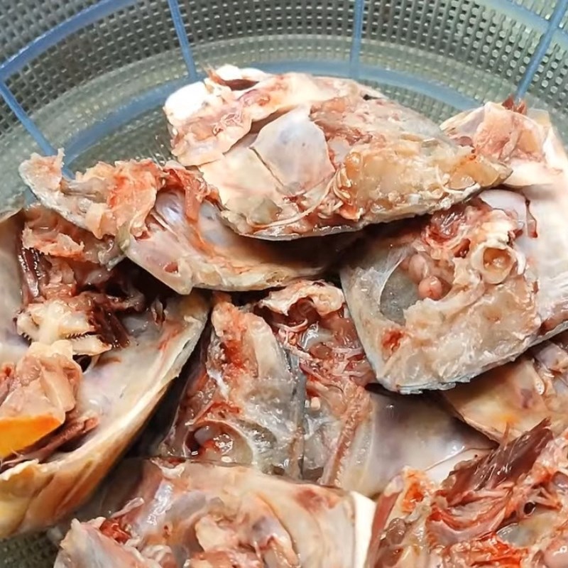 Bước 2 Sơ chế các nguyên liệu khác Canh cá dọc mùng mẻ