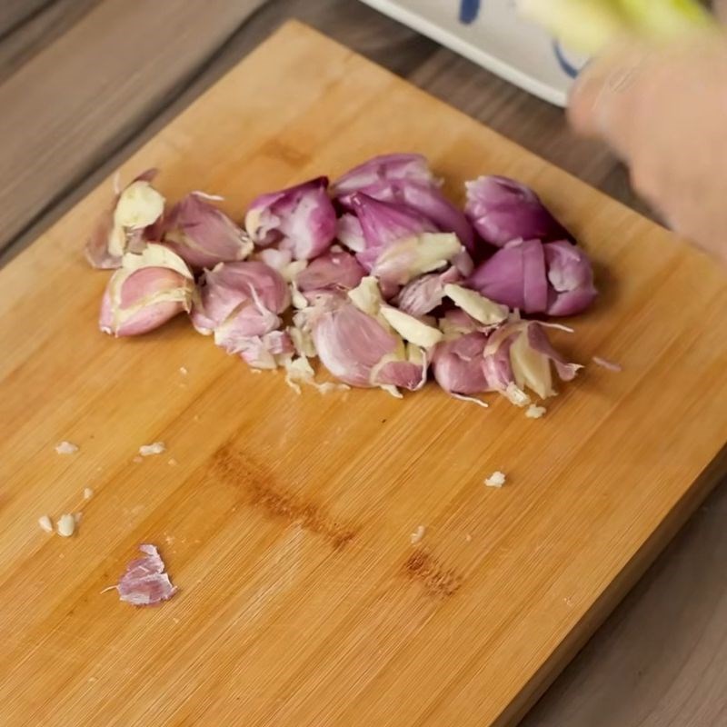 Bước 2 Sơ chế gia vị ướp thịt Bún trộn thịt nướng