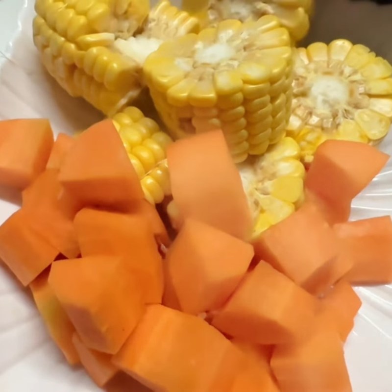 Bước 1 Sơ chế nguyên liệu Gà hầm nấm