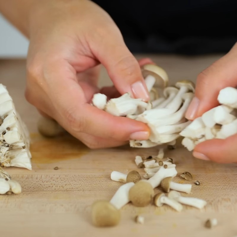 Bước 1 Sơ chế nguyên liệu Trứng hấp kiểu Nhật