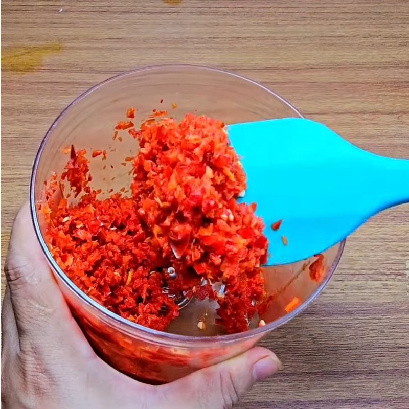 Bước 1 Sơ chế nguyên liệu Nước sốt Thái