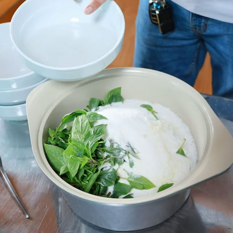 Bước 1 Sơ chế nguyên liệu và pha chế sốt chấm gà nướng Sốt chấm gà nướng