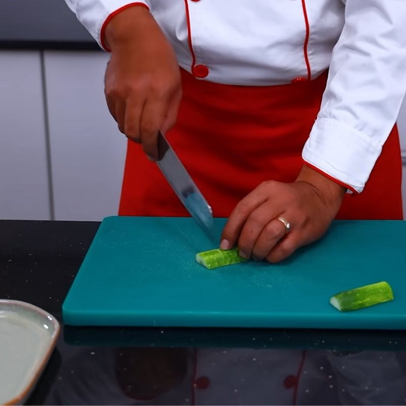 Bước 4 Sơ chế rau ăn kèm Thịt nướng than hoa