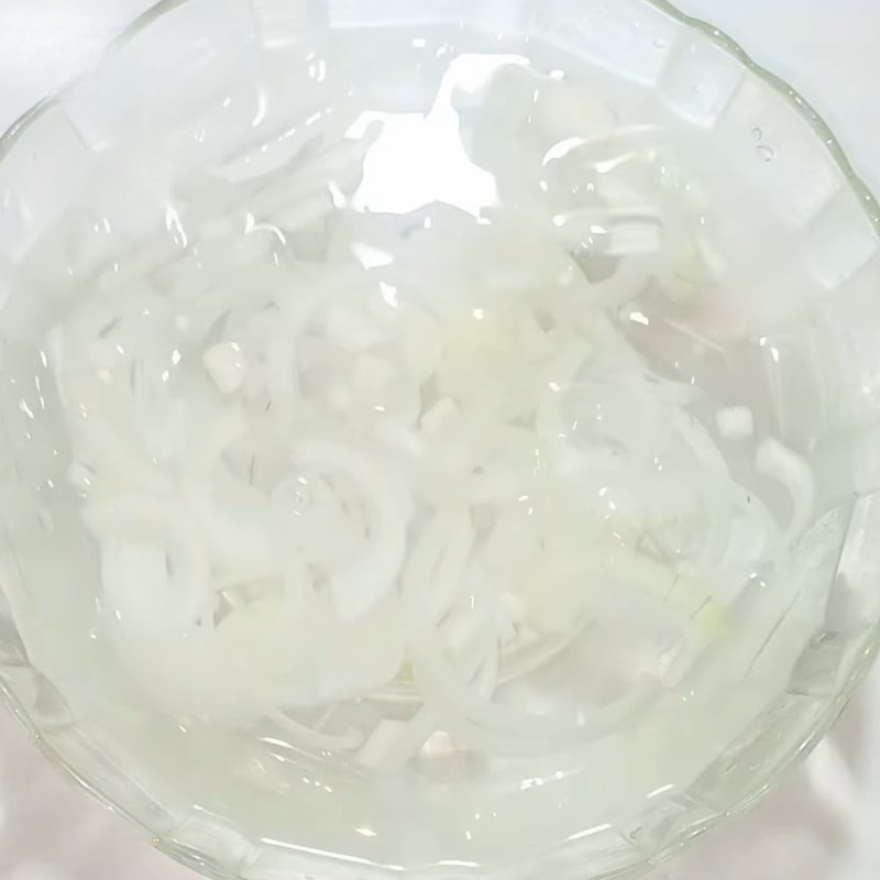 Bước 1 Sơ chế rau củ Gỏi bò rau muống