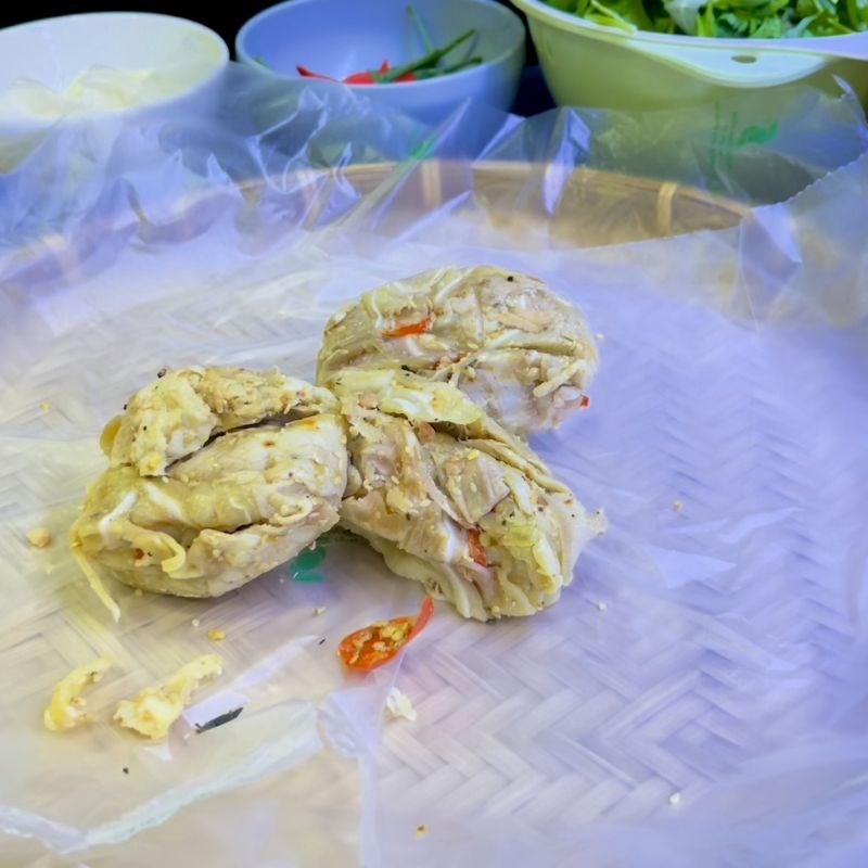 Bước 3 Sơ chế và đánh tơi tré Bình Định Tré trộn