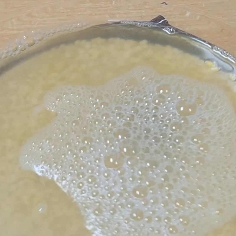 Bước 1 Sơ chế và hấp đậu xanh Chè cùi bưởi