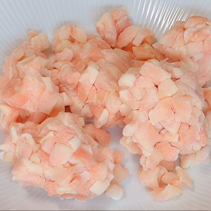 Bước 3 Sơ chế và khử đắng cùi bưởi Chè cùi bưởi