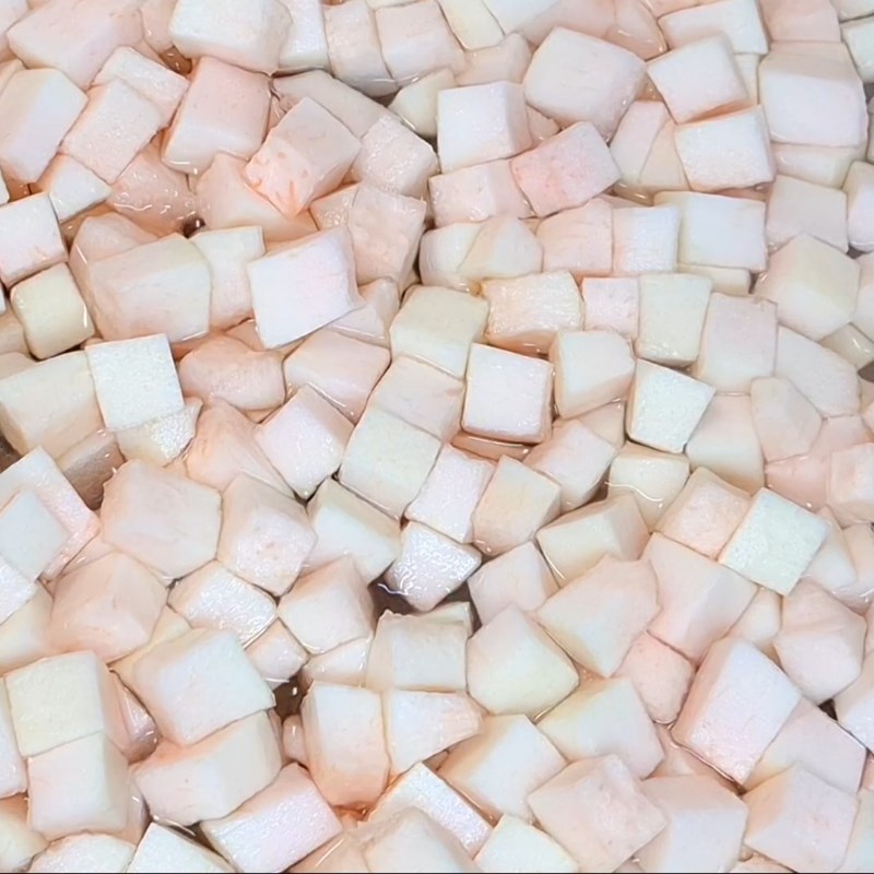 Bước 3 Sơ chế và khử đắng cùi bưởi Chè cùi bưởi