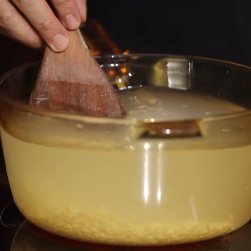 Bước 1 Sơ chế và nấu gạo nếp Chè gạo nếp gừng