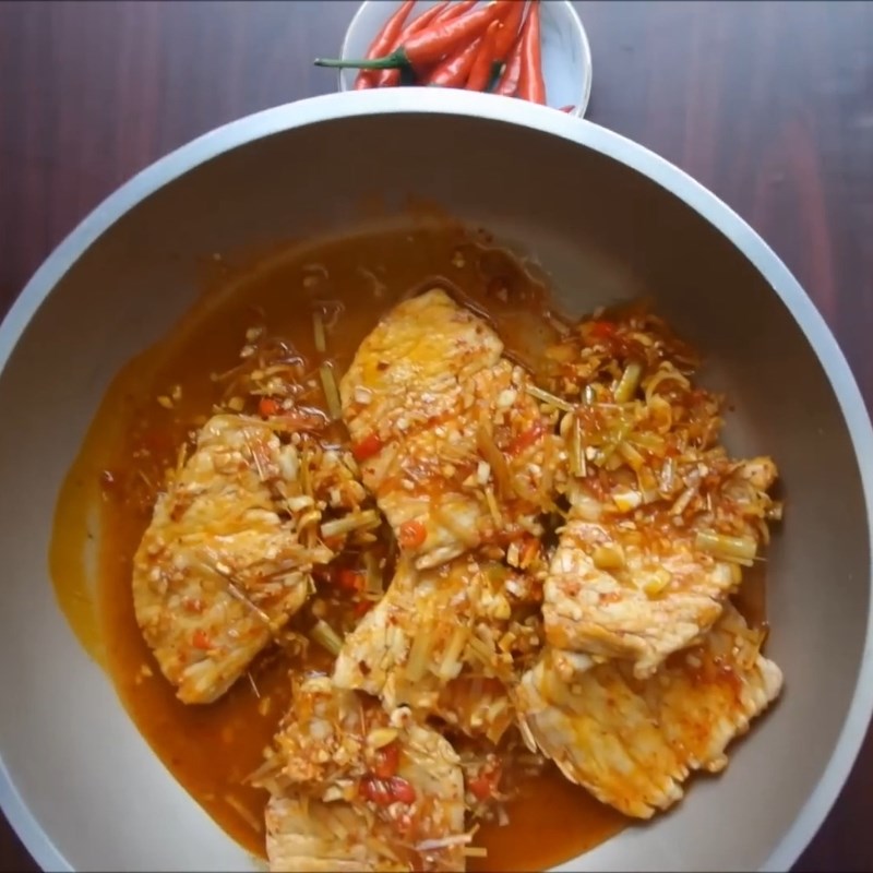 Bước 5 Sấy khô trên chảo thịt lợn sấy khô