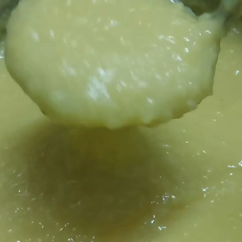 Bước 5 Tạo độ sánh chuẩn cho chè đậu xanh đánh Chè đậu xanh đánh bằng nồi cơm điện