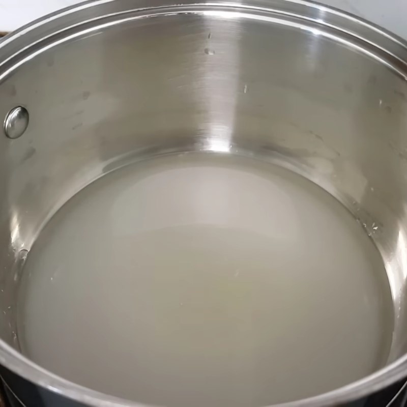 Bước 1 Thắng caramel chống lại đường Bánh flan công thức kinh doanh