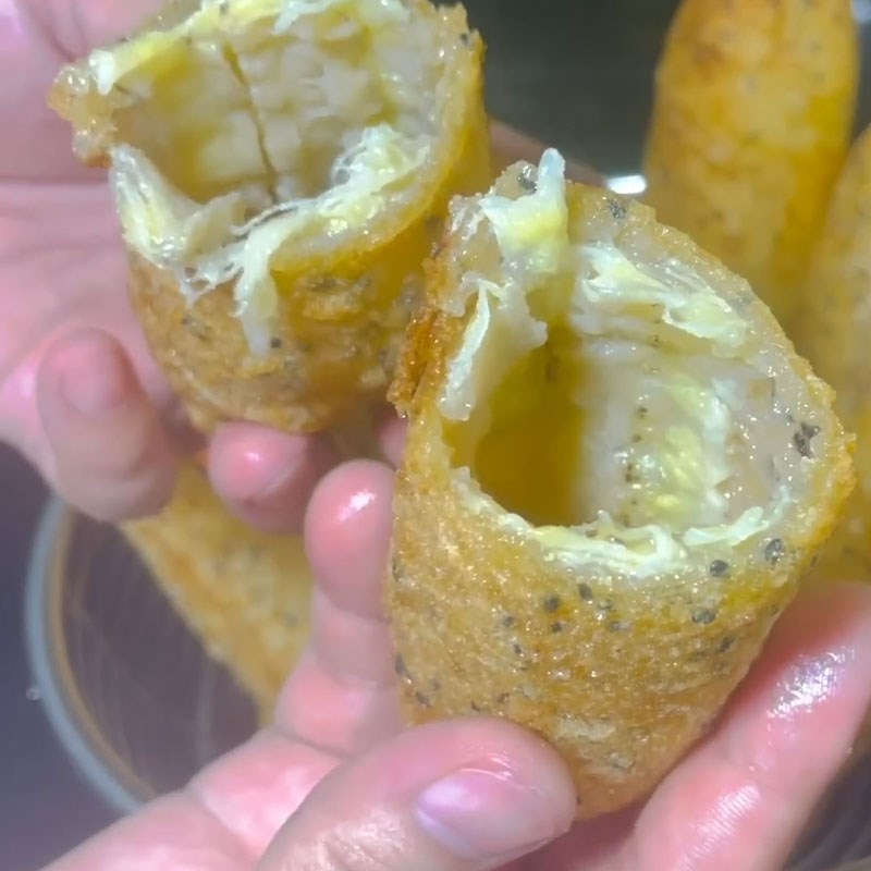Bước 8 Thành phẩm Bánh chuối chiên phồng rỗng ruột