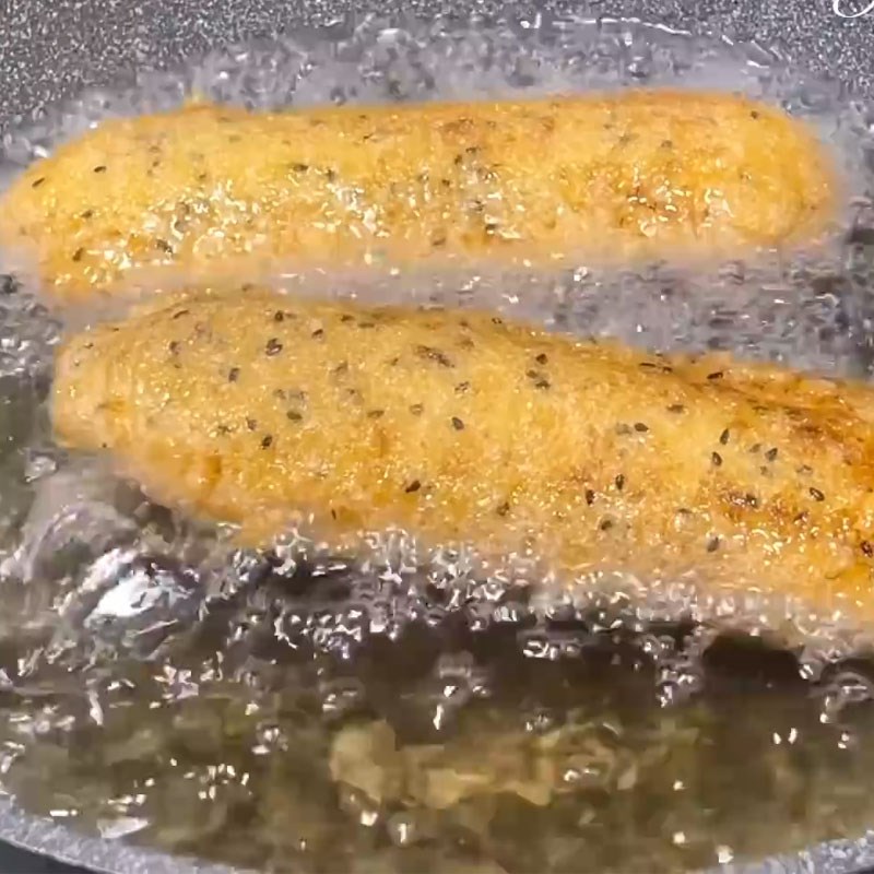 Bước 8 Thành phẩm Bánh chuối chiên phồng rỗng ruột