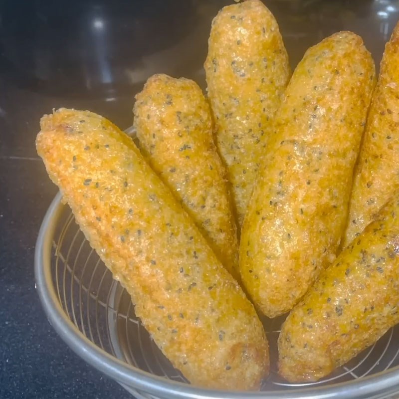 Bước 8 Thành phẩm Bánh chuối chiên phồng rỗng ruột