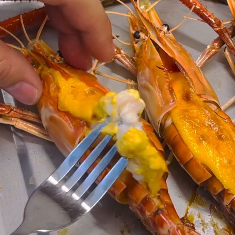 Bước 5 Thành phẩm Sốt phô mai nướng tôm