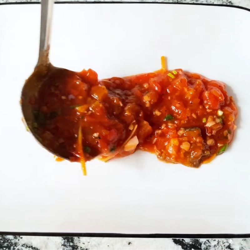 Bước 6 Thành phẩm Cá chim sốt cà chua